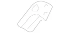 Genuine Mercedes-benz Holder 251-491-08-41 New. Price: $17.50.