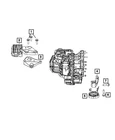Genuine Mopar Hex Flange Head Bolt 6510664AA New. Price: $23.90.