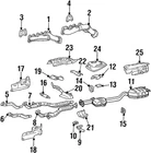 Genuine Mercedes-benz Exhaust Bracket 129-492-21-41 New. Price: $18.45.