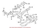For Bmw Genuine Exhaust Muffler Bracket Insulator Center 18307583940 New. Price: $37.81.
