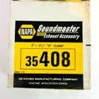Napa 2" - 1/4" "u" Clamp 35408 Sound Master Exhaust Accessory Nos New. Price: $53.28.