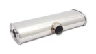Vibrant Oval Muffler 6X10X24 Stainless 2.5 Inlet Dual 2.25 Outlet 10633 New. Price: $324.99.