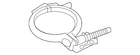Genuine Audi Clamp 0P2-253-725-B New. Price: $66.42.