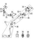 Genuine Mopar Hex Head Bolt Exhaust Manifold 6505926AA New. Price: $7.05.
