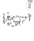 Genuine Mopar Hex Head Screw 6106252AA New. Price: $144.25.