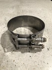 Aeroquip 4 Stainless Steel T-bolt Clamp New. Price: $20.00.