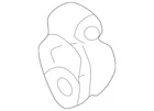 Genuine Mitsubishi Intermediate Pipe Hanger MR529673 New. Price: $9.52.
