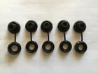 5X Hi Temp Black Snapper Exhaust Grommet W/o Washer Anti-vibration Insulators New. Price: $14.99.