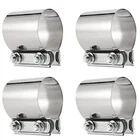 4 Pcs 2.25 Inch Exhaust Clamp, Butt Joint Band Sleeve, New. Price: $36.75.
