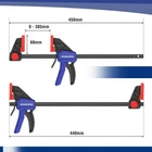 Workpro 2PC 12" Light Duty Bar One Hand Quick-release Wood F Clampspreader New. Price: $23.99.