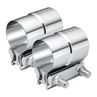 Evil Energy 2.5'' Exhaust CLAMP,2 1/2IN Lap Joint Band Stainless Steel ... New. Price: $26.71.