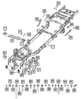 Genuine Mopar Exhaust Pipe Support Rod 68359292AA New. Price: $13.27.