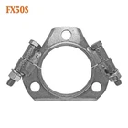 FX50S 1/8" 2.125" Id Exhaust Flange Formed Triangle Split Repair Replacement New. Price: $25.25.