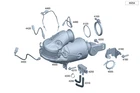 Genuine Mercedes-benz Suspension Exhaust Gas Line 206-492-07-00 New. Price: $51.56.