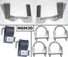 Pypes Performance Exhaust HGH30 2.5" Stainless Hanger Kit 64-72 Pontiac Gto New. Price: $95.75.