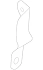 Genuine Nissan Exhaust Manifold Support 14014-1HS2A New. Price: $12.77.
