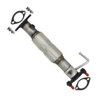 Stainless Steel Front Flex Pipe Fits: 2011-2016 Kia Sportage 2.4L Federal New. Price: $77.81.