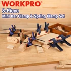 Workpro 8PCS Set 4-PACK Spring 4-1/2" Light-duty Mini Bar New. Price: $35.99.