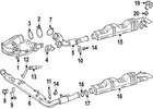 Genuine Mercedes-benz Exhaust System Hanger Bracket 463-490-76-03 New. Price: $17.61.