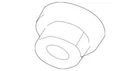 Oem New Ford Manifold Nut -W701706-S440. Price: $20.76.