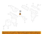 Ford Oem 09-23 Edge Exhaust System Manifold-converter Shield Nut W711402S900 New. Price: $24.60.