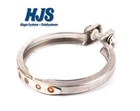 Exhaust Clamp Turbocharger To Catalytic Converter For Bmw 2007-2017 Hjs New. Price: $34.45.