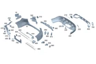 Genuine Mercedes-benz Bumper Holder 254-885-95-02 New. Price: $79.20.