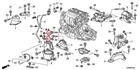 ( ) Genuine Honda / Acura 90371-SEF-000 12MM Flange Nut New. Price: $10.91.