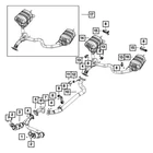 For Jeep Grand Wagoneer 2022 Mopar 68455066AB Exhaust Isolator Support New. Price: $24.58.