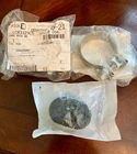 2 Mopar 04809936AA Exhaust Pipe Clamps And 1 Hanger Insulator 35460 New. Price: $59.00.