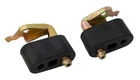 1979-1997 Ford Mustang Dual Exhaust Tailpipe Hangers Rubber Insulators Pair New. Price: $39.95.