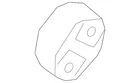 Genuine Nissan Exhaust System Hanger 20651-5RA3A New. Price: $59.56.