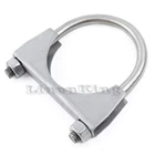 304 Stainless Steel U-bolt Muffler/exhaust Clamp Band 2.5" New. Price: $11.90.
