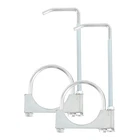 Gesexi Exhaust Clamp With Hanger Fit 3" Pipe, Universal 3'', Silver New. Price: $29.33.