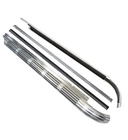 1965-1967 Corvette Side Pipe Exhaust Covers & Upper Mldgs W/corr. U-nuts Hw New. Price: $1775.00.