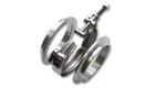 Vibrant T304 V-band Assembly For 4IN O.d. Tubing Incl 2 Flanges New. Price: $132.99.