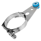 Stainless Works 90 Degree Clamp-on Trick Exhaust Hanger Band 2.5" New. Price: $46.91.
