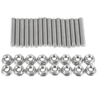 Autohaux 16PCS Stainless Steel Exhaust Manifold Bolt Stud Hardware Ford... New. Price: $22.04.