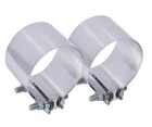 Elifecenter 3.5 Inch Exhaust Clamps, 1/2 Lap Joint Butt Clamps... New. Price: $32.99.