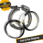 Stainless Bros 603-07610-2002 3" V-band Quick Release Assembly FLANGES&1 Clamp New. Price: $91.44.