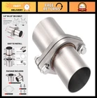 Universal 2 Exhaust Flange Repair Kit - 304 Stainless Steel, Gasket, Bolts New. Price: $79.99.