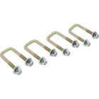 Speedway Front Axle U-bolts, SET/4, Fits 1948-56 Ford Half-ton New. Price: $37.99.