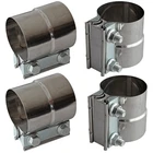 Exhaust Clamps Band 2.5" Lap Joint - Stainless Steel With 1 B... New. Price: $34.37.