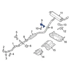 For Jeep Cherokee 2019-2023 68260096AA Exhaust System Hanger Bracket New. Price: $78.05.