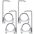 Datanly 2 Pcs 3 Universal Exhaust Clamp With Hanger, Made Inch, Silver New. Price: $38.68.
