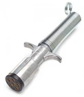 Grote 82-1010 Trailer Plug, 6 Pole, W/guard, Die Cast New. Price: $12.94.