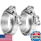 Vitonsbay 3.0 Inch Band Clamp Coupling With Flange Female Stainless Steel New. Price: $86.76.