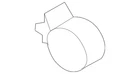 Genuine Jaguar Rear Muffler Clamp T4N10051 New. Price: $41.21.