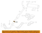 Chrysler Oem 18-23 Grand Cherokee-converter Pipe Clamp 68299490AA New. Price: $57.48.