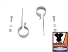 1-3/4" Exhaust Hanger Clamp Set Chopper Springer Softail Rigid New. Price: $32.77.
